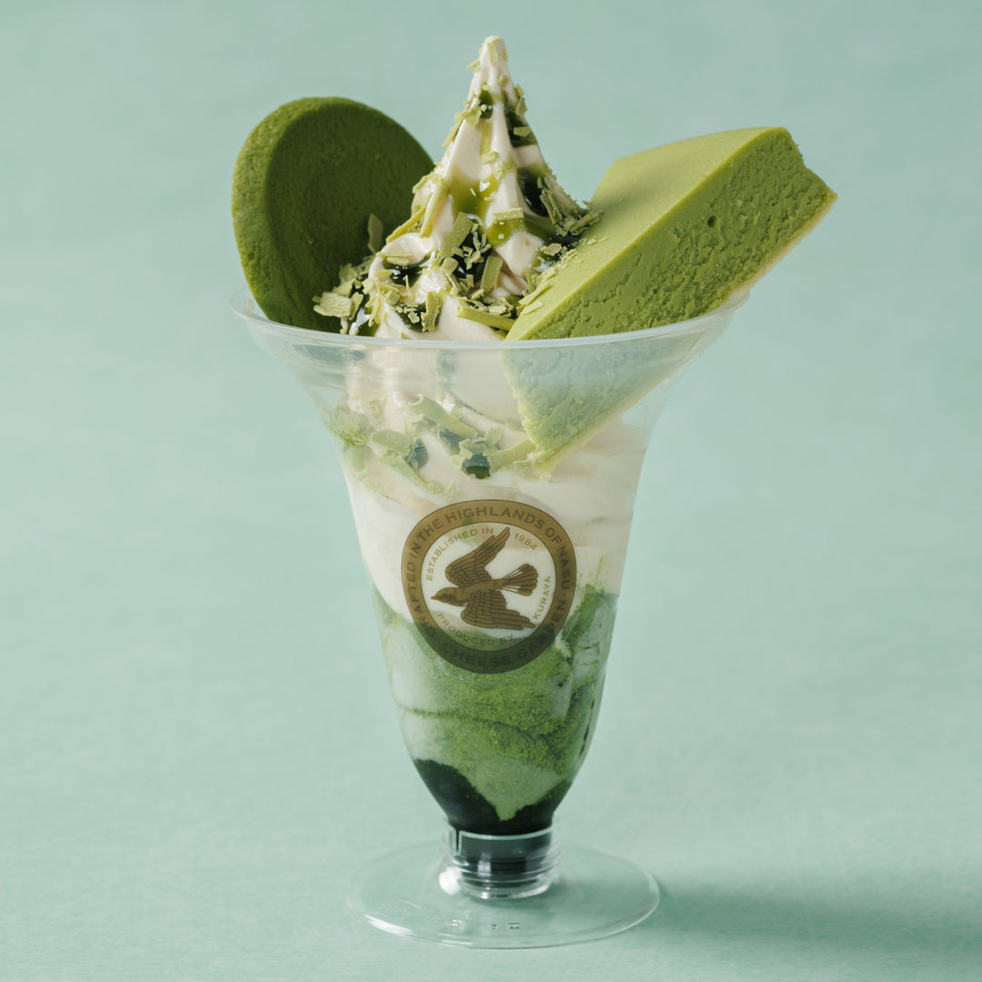 【季節限定】カフェ店舗限定メニュー『季節の御用邸パフェ 抹茶』が登場します♪