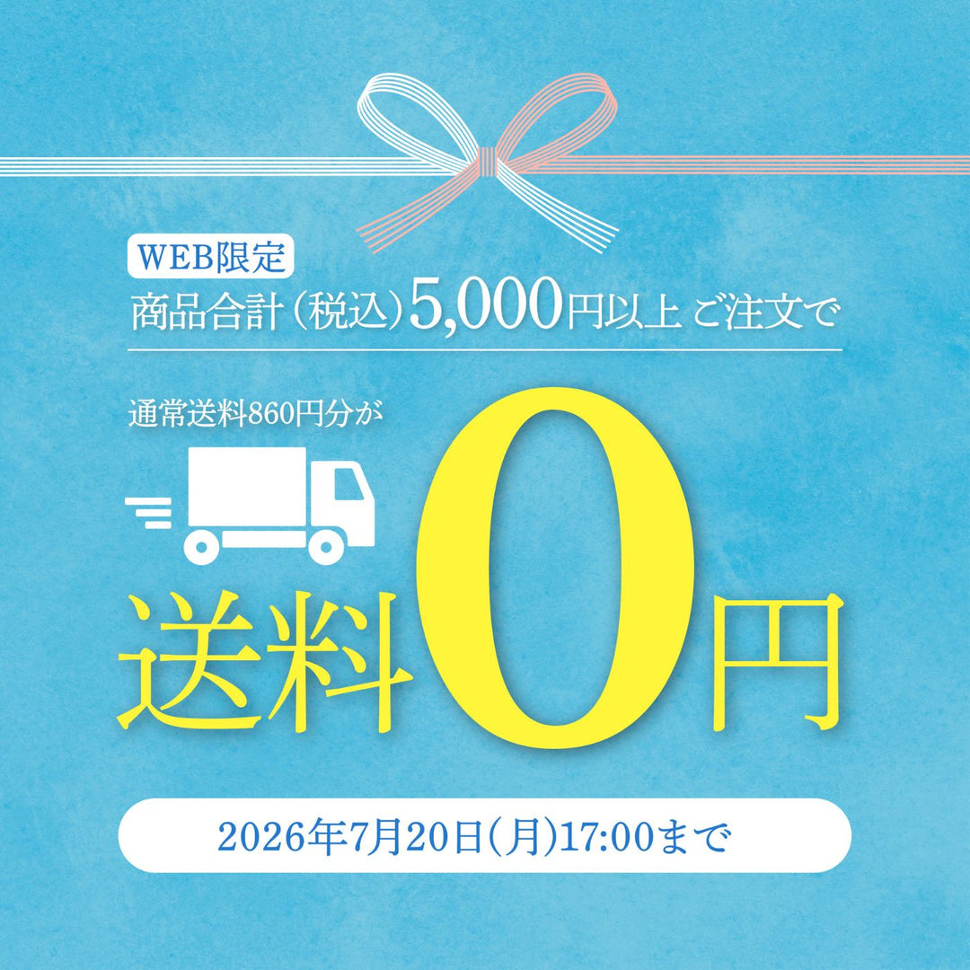 【オンラインショップ】夏の送料無料キャンペーン開催！（２０２６）