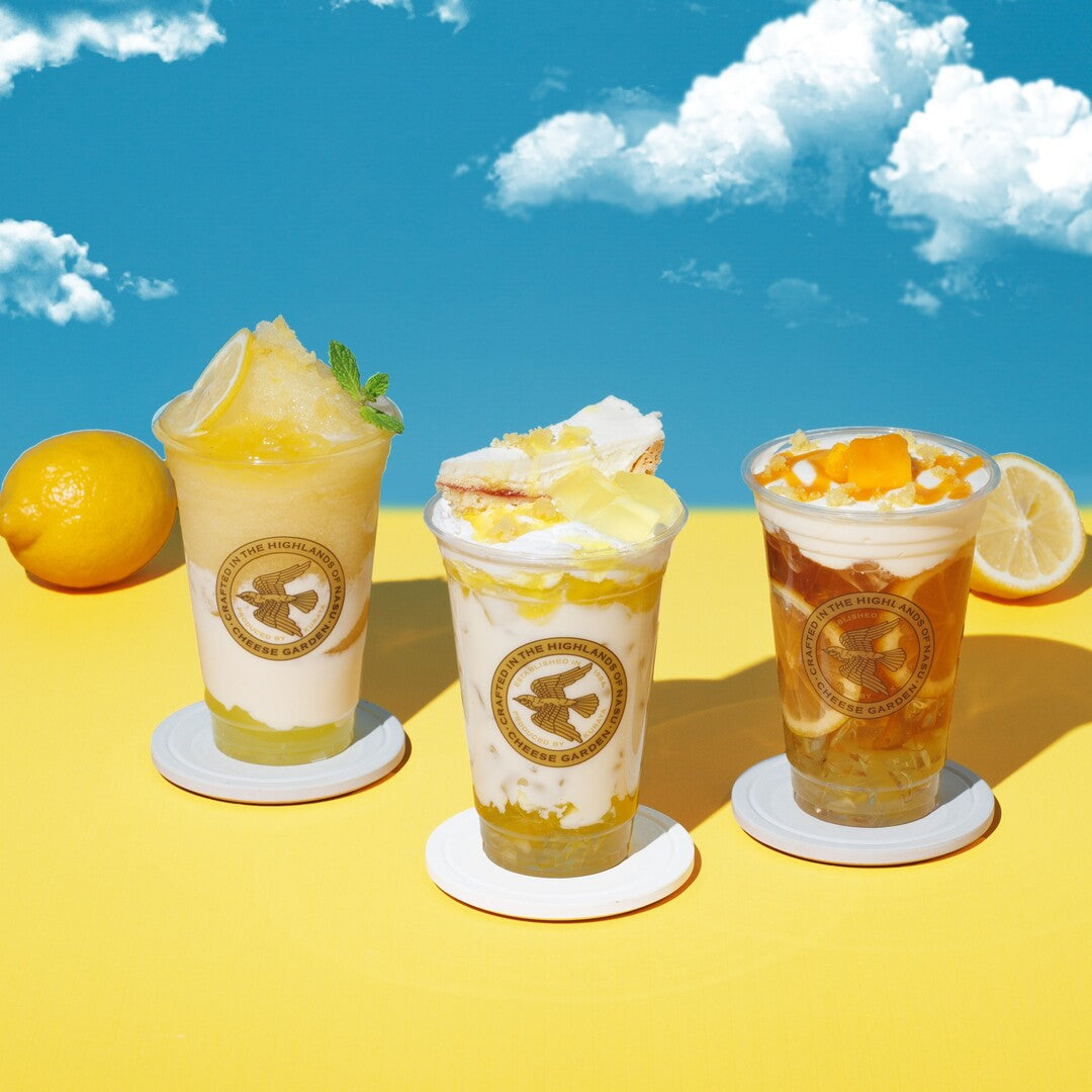 チーズとレモンが響き合う夏季限定チーズスイーツドリンク『Lemon Drinks』7月8日（水）より登場！