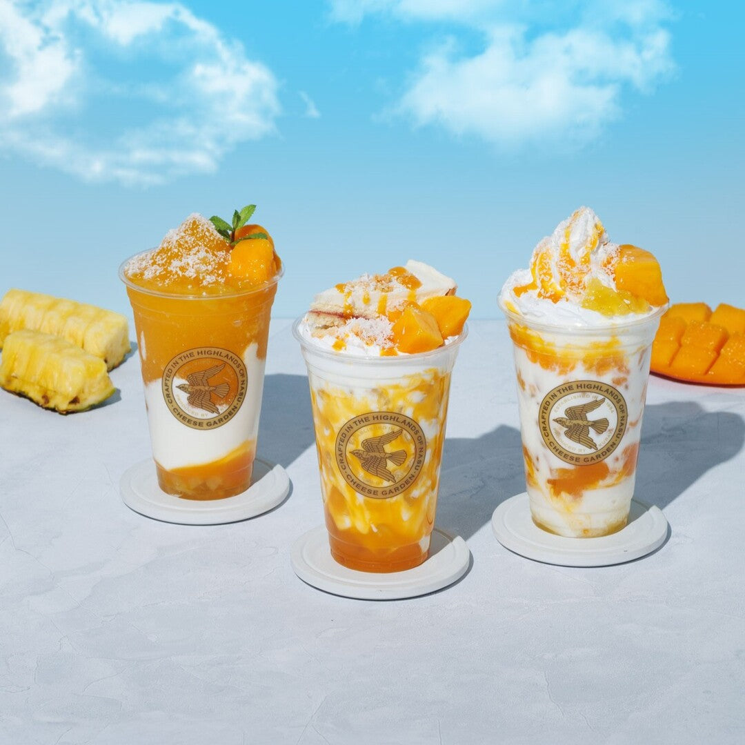 【季節限定】“チーズ×トロピカルフルーツ”の魅惑の美味しさ『Mango Drinks』5/27（水）より発売