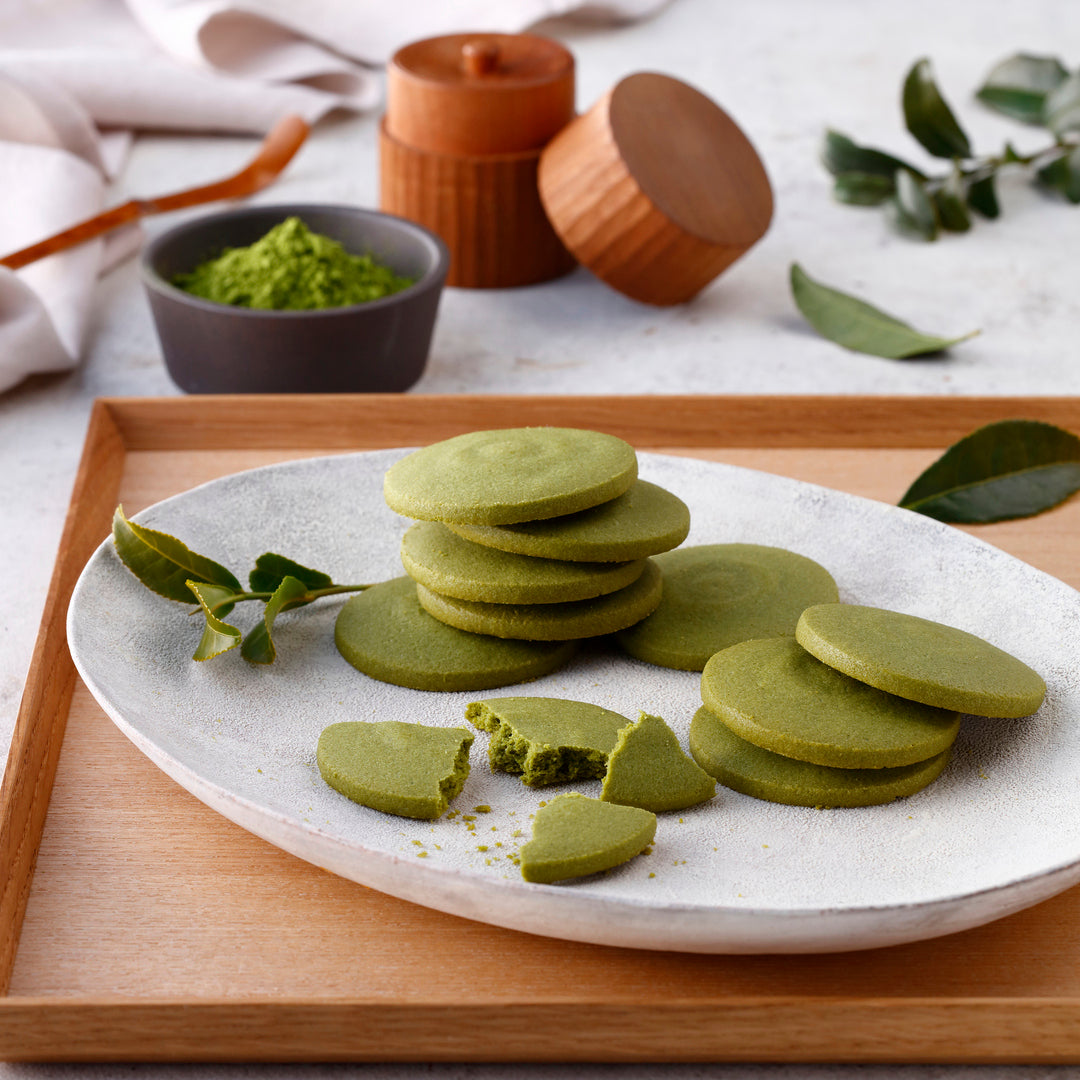 【季節限定】「西尾の抹茶」の豊かな風味とチーズの香りやコクがひろがる『御用邸抹茶チーズクッキー（2枚入/8枚入）』販売決定！