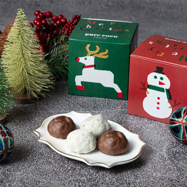 【ピュアココ トーキョー】ホリデーシーズン限定『ピュアココ クリスマスキューブ』発売